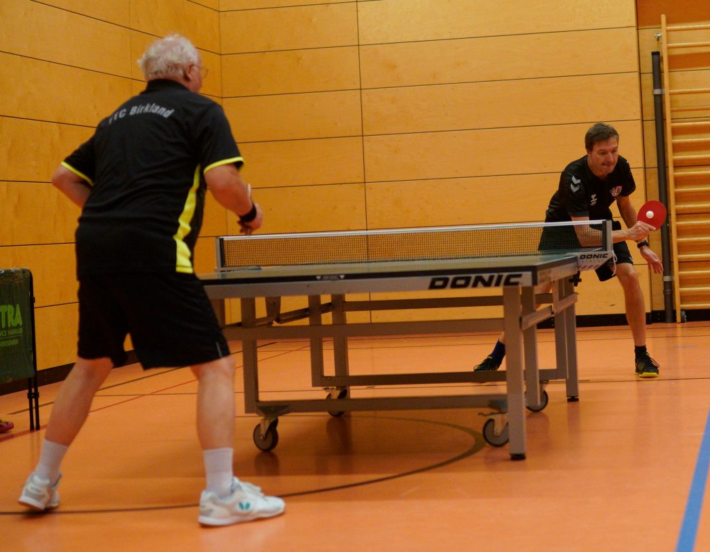 Viertes Foto vom Tischtennis Spiel SG Peiting-Peißenberg gegen den TTC Birkland.