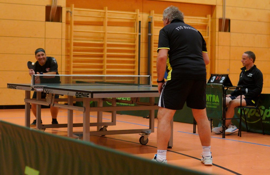 6. Foto vom Tischtennis Spiel SG Peiting-Peißenberg gegen den TTC Birkland.